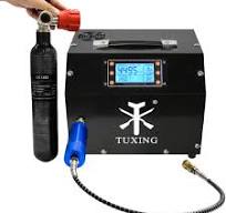 TUXING TXET063 PCP Air Compressor Auto Stop 12V 300Bar Digital Control
