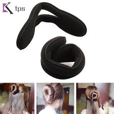 Add to favorites bun blossoms odile ballet bun wrap, black swan lake floral bun pin, formal wedding or bridal black hairpin bunblossomsboutique 5 out of 5 stars. Hair Styling Tool Sponge Roller Foam Magic Hair Bun Maker Women Girls Hairs Twister Shopee Philippines
