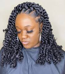 As you twist the hair, you should pull the hair taut (every 2 inches or so). Passion Twists Hairstyles What They Are Tutorials Type Of Hair Used