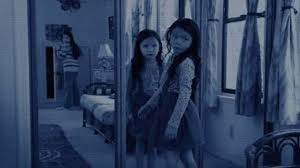 В гараже они находят видеокамеру и коробку кассет. Review Paranormal Activity 3 Puts A Face On Evil Cnn