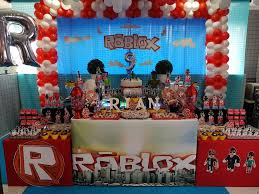7th Birthday Party Theme Ideas For Boy Roblox Robot Birthday Party Birthday Party Themes 7th Birthday Party Ideas