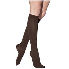 Sigvaris Womens Cotton Knee High Medical Socks 30 40mmhg