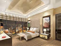 Rendering Of Royal Suite Guestroom At Fairmont Baku Designed By Hba Hirsch Bedner Associates Luxurious Bedrooms Guest Room Design Hotels Room