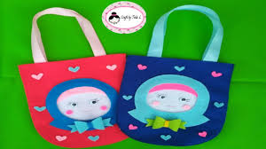 Tas kain sederhana bisa menjadi solusi sempurna untuk menghemat uang sekaligus memungkinkan anda mendaur ulang. Cara Membuat Tas Dari Kain Flanel How To Make Felt Bag Youtube