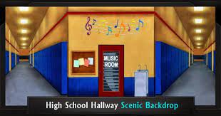 Get Cha Head In The Game Theatreworld Backdrops Goes Beyond The Script With High School Musical Https Www High School Musical School Hallways High School