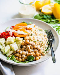 Mediterranean Couscous Bowls Recipe A Couple Cooks Recipe Vegetarian Recipes Easy Whole Food Recipes Plant Based Diet Meal Plan