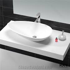 Stone pedestal sink freestanding basin floor mounted sink in rectangular bathroom sinks. Hot Sale Above Counter Hand Wash Basin China Design Bathroom Sink Man Made Stone Vanity Stonecontact Com