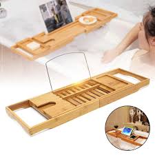 Check spelling or type a new query. Bathtub Rack Bamboo Extendable Bath Caddy Trays With Book Ipad Pro Wine Holder For Bathroom Storage Shelf Clauking Bath Bridge Tub Caddy Tray Rack Laundry Storage Organisation Bathroom Storage Organisation