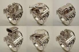 We Found These Rings At Cruzinworld Com And They Had Far Too Many For Us To Post Them All Here If You Re A Fan Of Holley Or Ed Mens Jewelry Car Jewelry