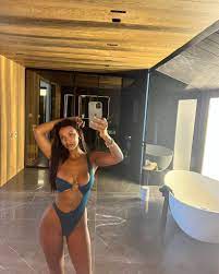 Maya Jama on X: *one year later from last bikini pic in this bathroom  t.coKuA3JxhDGr  X