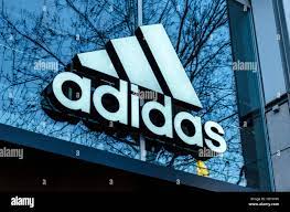 Adidas store logo hi-res stock photography and images - Alamy