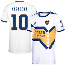 5 boca juniors paid tribute to diego maradona by leaving the light on in his la bombonera box credit: Adidas Boca Juniors Away Maradona 10 Trikot 2020 2021 Fan Style Beflockung