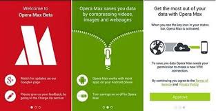 Además, puede descargar sin registrarse y no es . Opera Max Beta