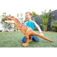 Buy fiesta toys giant plush dinosaur at walmart.com. Jurassic World Super Colossal Tyrannosaurus Rex Walmart Com In 2021 Jurassic World Dinosaur Toys Jurassic Park Toys Jurassic World Toys