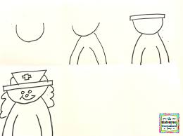 Written as an art sub plan, it is no prep, fully scripted, and uses simple art supplies: Nurse Directed Drawing Directions The Kindergarten Smorgasboard