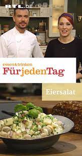 So ist für jeden geldbeutel etwas dabei. Eiersalat Das Rezept Aus Essen Trinken Fur Jeden Tag Eiersalat Essen Und Trinken Rezepte Essen Und Trinken