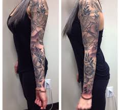 Black And Gray Traditional Tattoo Sleeve Black And Grey Shade Tattoo Sleeves Dove Anchor And Flowers Tattoo Realistic Traditional Tattoo Artist Tattoo Shading Dove Tattoo Arm Tats
