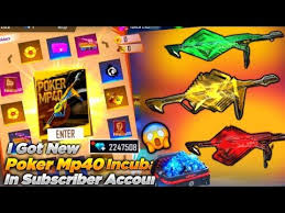 I Got Poker Mp40 Free Fire New Event Poker Mp40 Incubator Return Free Fire New Event Today Youtube In 2020 Poker Eys Fire