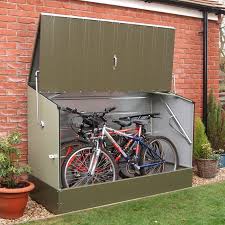 6 5 Ft W X 3 Ft D Metal Horizontal Bike Shed Bicycle Storage Shed Steel Storage Sheds Shed Storage