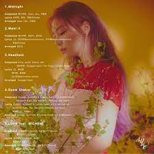 Ailee Releases The Full Tracklist For Her Comeback Album Butterfly Koogle Tv Ailee Comebacks Album