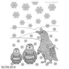 Maybe you would like to learn more about one of these? Penguins Winter Coloring Page For Adults Easy Peasy And Fun
