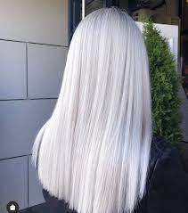 Platinum Blonde Tones And Icy Blue Silver Hair Styles Ice Blonde Hair Silver Blonde Hair Dyed Hair
