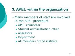 Jobs listed in the master's degree column may prefer a master's degree, but may accept candidates with a bachelor's plus work experience. 1 Apel It Yourself Assessment Of Prior Experiential Learning Ppt Download