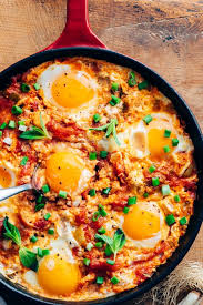 This collection of recipes will give you lots of options for when you find yourself with too many eggs on your hands. Turkish Menemen Recipe Scrambled Eggs With Tomatoes Give Recipe