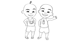 Lihat sketsa gambar bus types motor vehicles printable coloring. Belajar Menggambar Upin Ipin Sketsa Upin Ipin Youtube