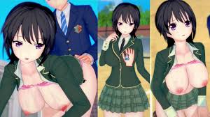 [Hentai Game Koikatsu! ]Have sex with Big tits Haganai Yozora Mikazuki.3DCG  Erotic Anime Video.