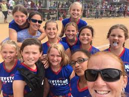 Coffee Trojan Softball 12u team wins district championship