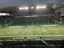 Mosaic Stadium Section 313 Home Of Saskatchewan Roughriders