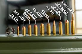 bullets sizes calibers and types guide videos pew