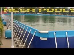 You Want Big Above Ground Pools You Got It Olympic Size Portable Pools Above Ground Swimming Pools Portable Pools In Ground Pools