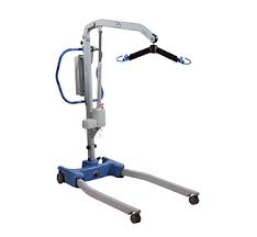 Lifting with a full body sling, or hammock. Hoyer Advance Joerns Healthcare