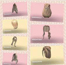 You can use these codes on almost all the popular roblox games such as rhs and salon. Aesthetic Hair Codes Roblox Pictures Roblox Roblox Roblox Codes