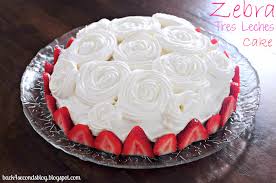 Zebra Tres Leches Cake Back For Seconds