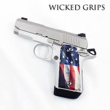 Full details more from this seller. Kimber Micro 9mm Custom Pistol Grips American Flag V2