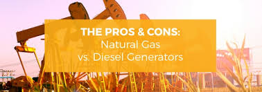 Difference Between Natural Gas Diesel Generators