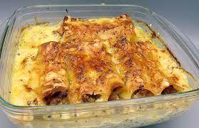 Cannellonis Poulet Comte Moutarde Simple Gourmand Recette Recette De Cannelloni Recettes De Cuisine Cannelloni