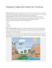 Free unlimited pdf search and download. Setelah Mengetahui Beberapa Contoh Gejala Alam Abiotik Diatas Maka Berikut Ini Course Hero
