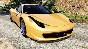 Mobil ini akan mereplace mobil banshee. Ferrari 458 Italia Add On