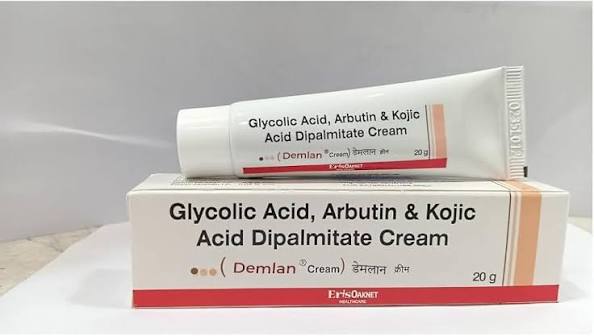 Cream with Glycolic Acid, Arbutin, Kojic Acid for Hyperpigmentation, 20g : Amazon.in: Beauty