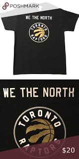 Black And Gold Raptors Jersey Toronto Raptors X Gildan We The North T Shirt In 2020 T Shirt Shirts Tee Shirts