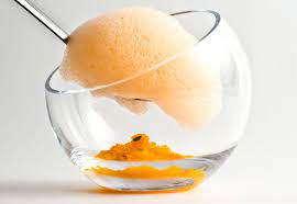 Carrot Air With Tangerine Granita Molecular Gastronomy Molecular Food Molecular Cuisine