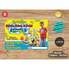 Check spelling or type a new query. Undangan Ulang Tahun Spongebob Squarepants Best Seller Spesial Ultah Birthday Invitation Shopee Indonesia