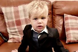Britain S Youngest Boris Lookalike Gets Corona Haircut To Support The Pm Mirror Online