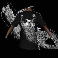 True fans will love supporting spain's top club with a real madrid jersey from soccerpro.com. Gta San Andreas Real Madrid Black Dragon Jersey For Tip Mod Gtainside Com