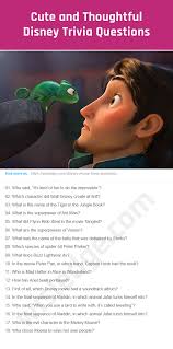 We've chosen the questions … 42 Cute Disney Trivia Questions To Revisit Childhood Wisledge