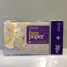Acnes oil control film memiliki tekstur kertas yang cukup tebal sehingga memberi penyerapan minyak yang lebih ekstra. Jual Ovale Face Paper Kertas Minyak 100 Lembar Besar Terbaru Juli 2021 Blibli